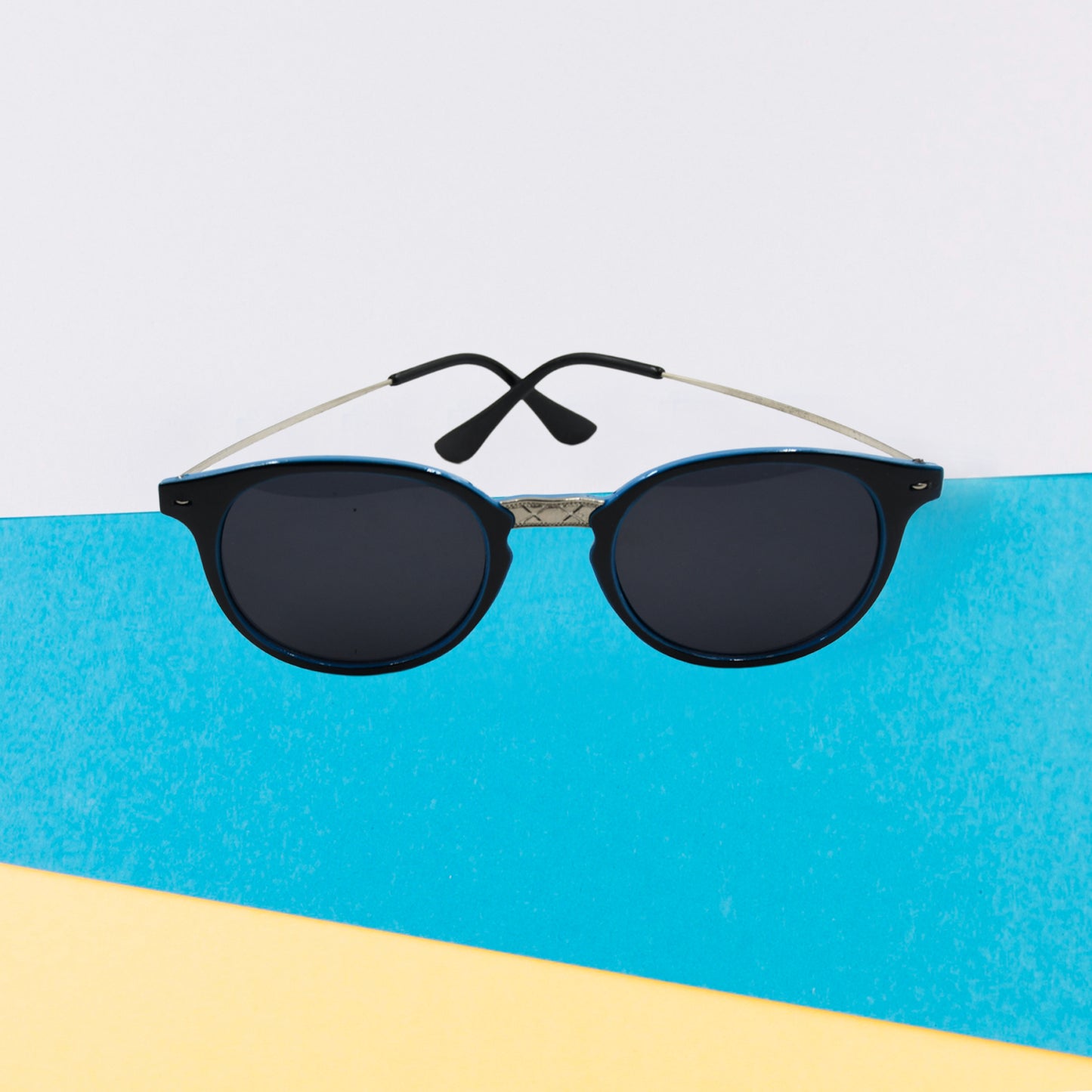 7756 Uv Protected Round Sunglasses Classic Sunglasses For Men Women Lightweight