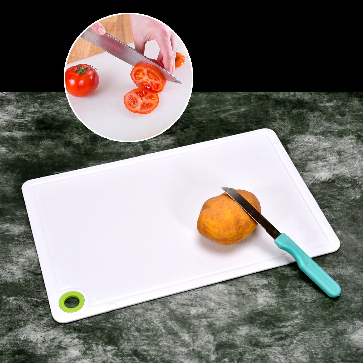 2316 Fruit Vegetable Chopping Board Plastic Cutting Board For Kitchen