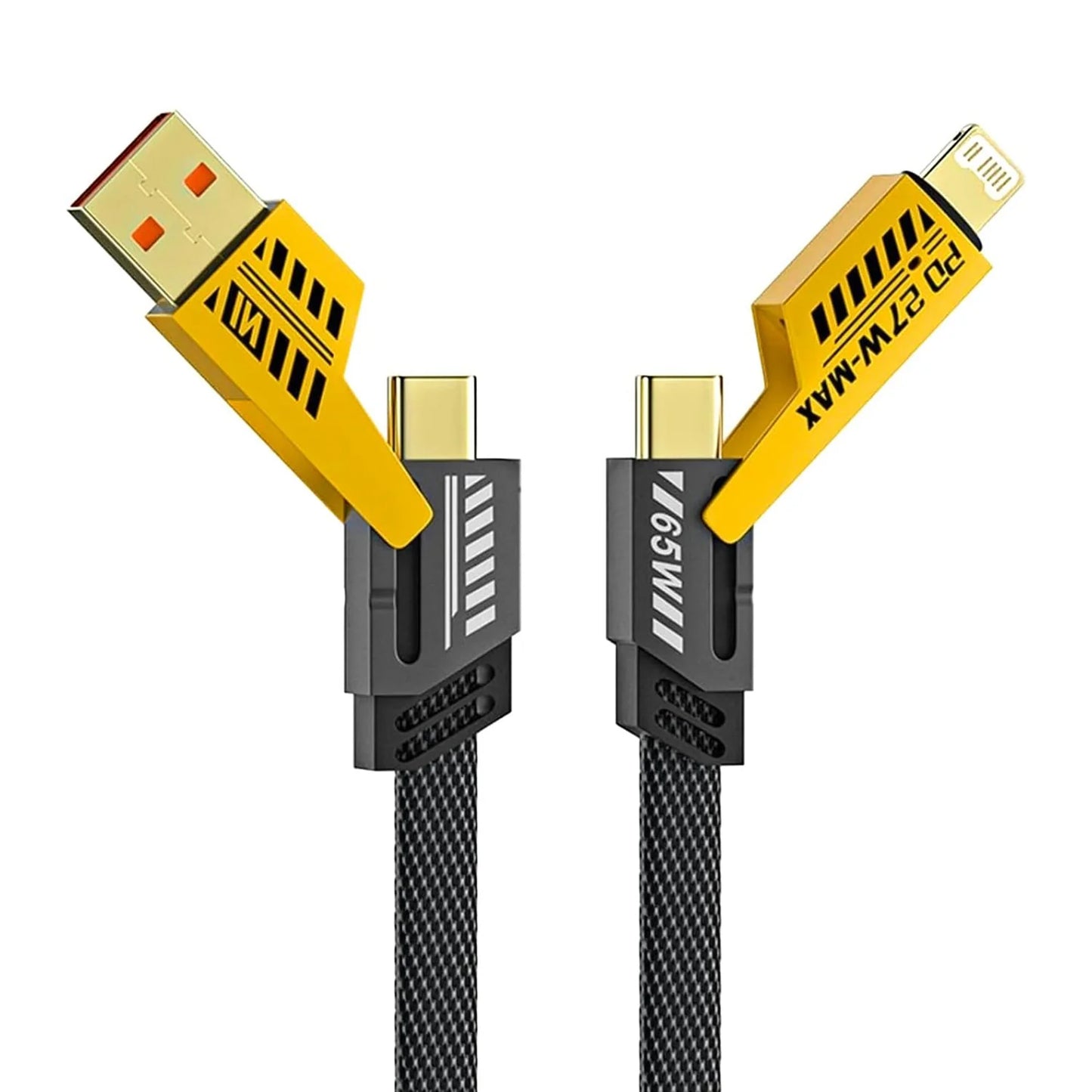 4 In 1 Fast Charging Cable (1 Pc Loose)
