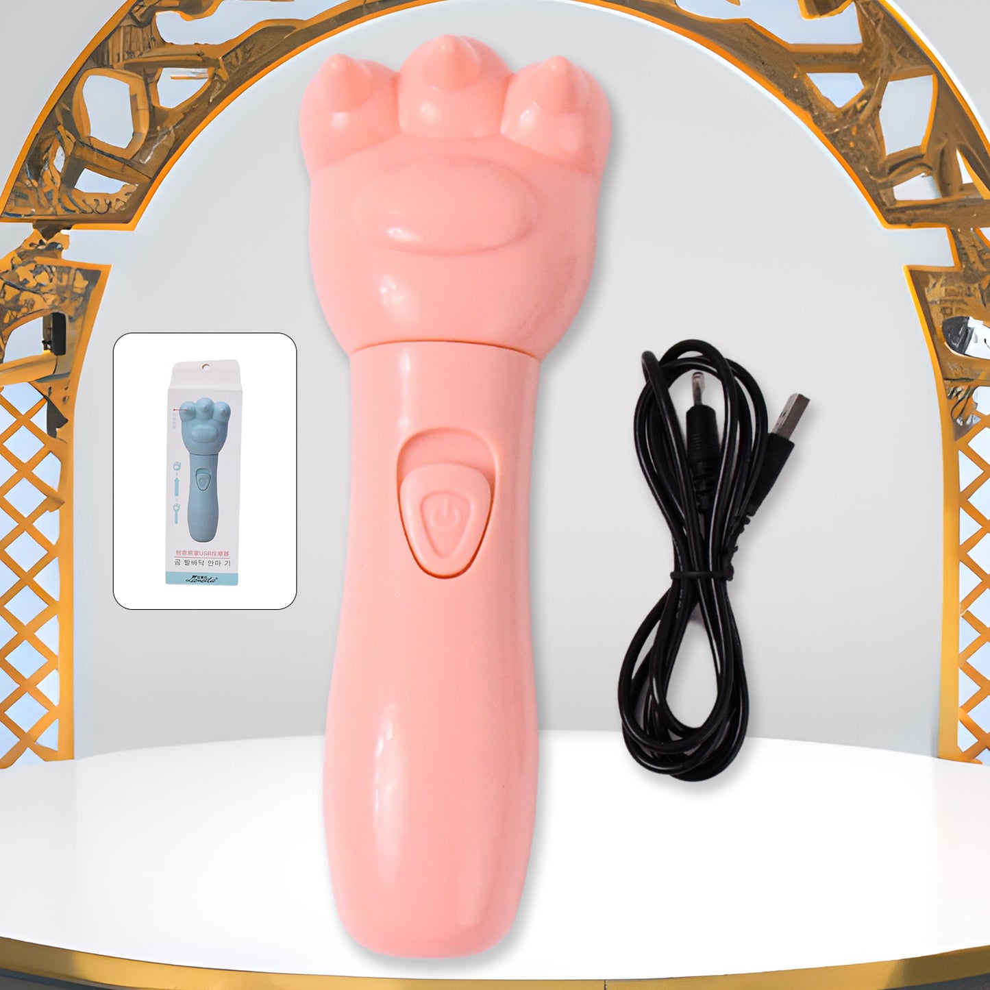Bear Hand Massager for Khujli Relief – Gentle & Soothing Comfort for Itchy Skin