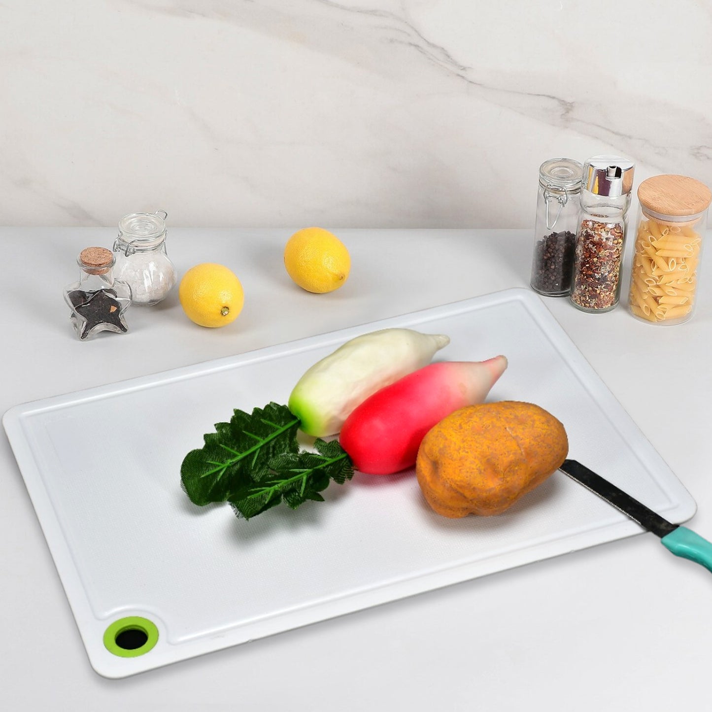 2316 Fruit Vegetable Chopping Board Plastic Cutting Board For Kitchen