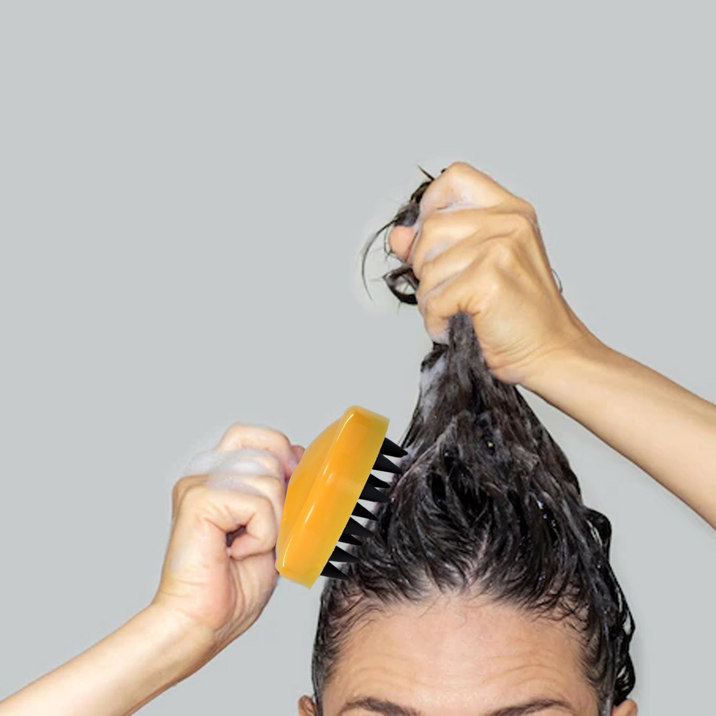 1476L Handheld Scalp Massager & Shampoo Brush – Hair Growth and Scalp Care Tool